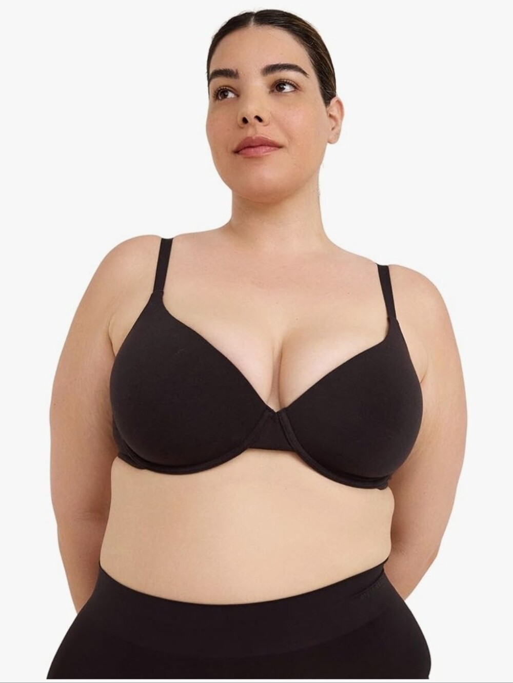 Organic Basics Women's Core Full Coverage Underwire Bra 40D New Black